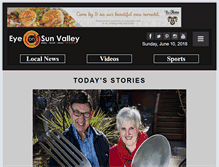 Tablet Screenshot of eyeonsunvalley.com